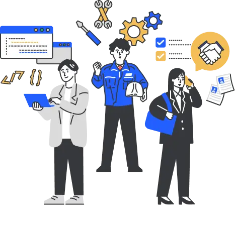 仕事を知るのイメージ