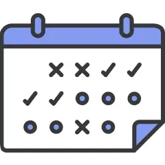 有給休暇取得率/平均取得日数