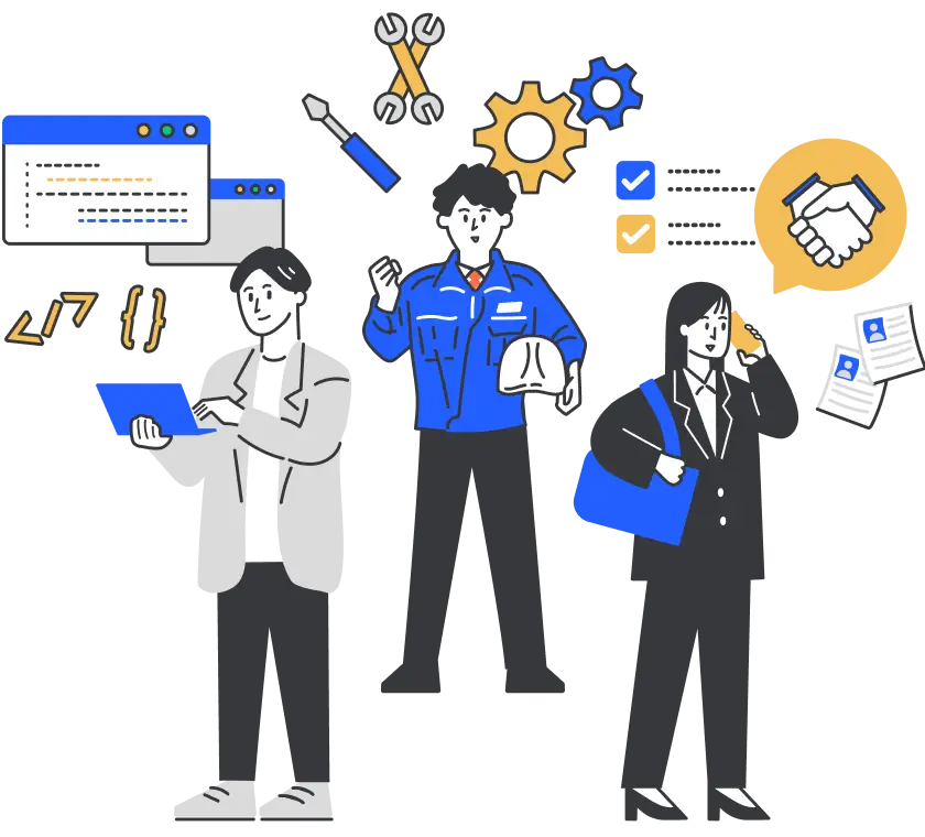 仕事を知るのページヘッダー画像